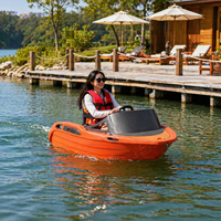 Bateau polyvalent pour sports nautiques en plein air, mini bateau électrique, jet ski, bateau à vagues, jet ski