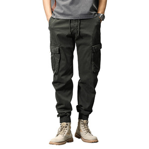<span class=keywords><strong>Pantalon</strong></span> décontracté d'hiver épais pour hommes <span class=keywords><strong>Pantalon</strong></span> cargo ample Leggings Pantalons pour jeunes Pantalons multi-sacs pour hommes - Product Image 5