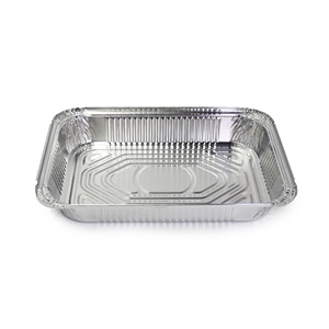 Vassoio di alluminio personalizzato per impieghi gravosi da 4 libbre usa e getta in fogli di alluminio contenitore per cottura oblungo in alluminio da 1900ml - Product Image 3