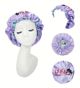 Bonnet en Soie de Haute Qualité Vendu Directement par l'Usine avec Logo Personnalisé, Bonnets de Nuit Réversibles et Bandeaux en Satin pour Cheveux - Product Image 3