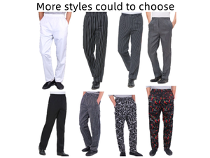 Pantaloni <span class=keywords><strong>da</strong></span> Chef Neri <span class=keywords><strong>da</strong></span> Uomo Totalmente Elasticizzati Uniforme <span class=keywords><strong>da</strong></span> <span class=keywords><strong>Lavoro</strong></span> per Personale di Cucina Ristorante e <span class=keywords><strong>Bar</strong></span> - Product Image 6