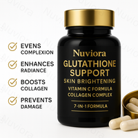 Capsules de glutathion haute pureté 20000 mg, gélules blanchissantes pour les taches brunes, le mélasma et l'éclaircissement de la peau