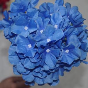 Vente chaude coloré haute qualité hortensia fleur artificielle pour la maison garden party décoration de mariage hortensia fleurs - Product Image 2