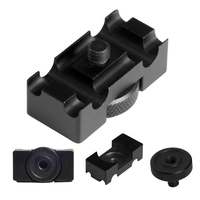 GREATYYT 2025 Accessoires pour appareils photo numériques Alliage d'aluminium 1/4 pouces 6mm 8mm USB Cable Clamp Camera Cabinet Cable Holder for DSLR