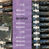 Disque dur interne WD30PURX Purple 3,5 pouces 3 To 64 Mo 5400 tr/min SATA 6 Gb/s pour système de surveillance NVR DVR 24/7