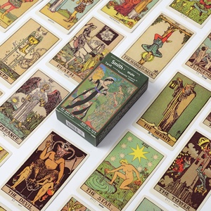 Baraja de <span class=keywords><strong>Tarot</strong></span> Waite Paper de 12x7 Pulgadas, Ampliamente Utilizada en Inglés y Chino para Principiantes, Aprendizaje del <span class=keywords><strong>Tarot</strong></span>, Empaque Personalizado en Caja de Color - Product Image 3