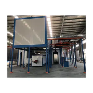 Painting Lines Automatic Powder Coating machine for aluminium profile