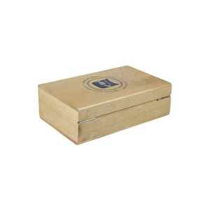 Boîte de présentation de montres rectangulaire classique en bois massif, écologique, avec rangement naturel, emballage cadeau avec logo, marque DS - Product Image 2