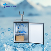 Distributeur de fût en acier inoxydable pour machine à bière pression portable avec système de pression CO2 Réfrigération 220V pour les fêtes Méthode de l'eau