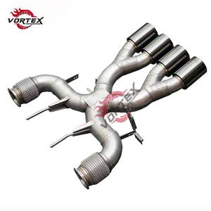 Sistema de Escape VORTEX SUS304 Valvetronic Catback para McLaren 720S (Estilo 765LT) 4.0T 2017-2024, Tubo en X, Derivación, Punta con Acabado Arenado, Instalación Directa - Product Image 6