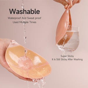 Soutien-gorge adhésif sans bretelles ni coutures pour femme, nouvelle colle ultra-adhésive, ultra-fin, respirant, sans dos, invisible - Product Image 3