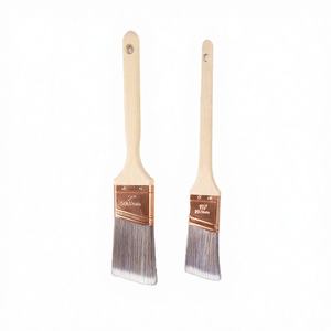 Brocha para Pintar Paredes de 50 mm, Grado DIY, <span class=keywords><strong>Cerdas</strong></span> de Poliéster, Mango de Madera, para Pintura de Látex, Separación de Colores, Garantía de 3 Años, ODM - Product Image 4