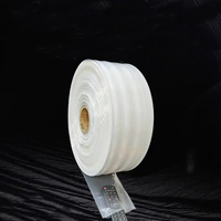 Rouleau de tube transparent en LDPE pour l'emballage de pièces de quincaillerie, 2 mil, 4 mil, flexible, résistant à la poussière et à l'eau, logo personnalisé disponible