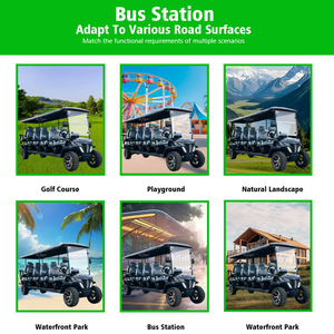 Recomendación: Carro de <span class=keywords><strong>Golf</strong></span> Eléctrico de Lujo de <span class=keywords><strong>10</strong></span> Plazas con Batería de 72v en Venta - Product Image 3