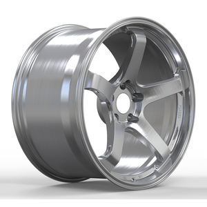 Más vendidos, 1 pieza, 18, 19, 20, 21, 22 pulgadas, <span class=keywords><strong>bronceador</strong></span> transparente cepillado, ruedas forjadas de aluminio para Nissan 370Z GTR Z34 - Product Image 2