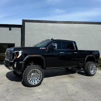 Jantes de camion forgées sur mesure SL 28X14 20X10 26X12 26X14 Super Single Deep Concave Polished avec 8X170 8X180 pour GMC Sierra 2500HD