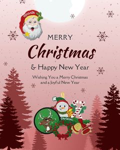 Custom Embroidered Nonwoven Felt Christmas <b>Patch</b> with Santa Claus Reindeer Snowflake Design Fabric <b>Sew</b>-<b>on</b>/Iron-<b>On</b> - Product Image 4