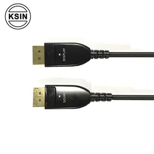KSIN工厂15M DP 8K 1.4V HD 4K120Hz AOC 144Hz公对公优质光纤显示端口电缆