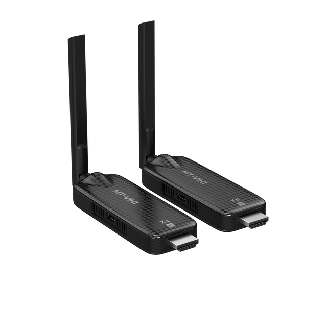 100m 1080p HDMI Wireless Transmitter and Receiver, MT-VIKI Portable Wireless HDMI Extender with Mobile APP Screen Display