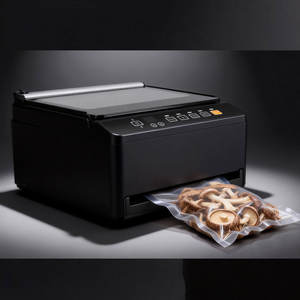 Machine de mise sous vide à chambre <span class=keywords><strong>2</strong></span>-en-1 98 kPa pour aliments riches en liquide, cuisson sous vide, appareil de mise sous vide à chambre de comptoir pour usage domestique - Product Image 1