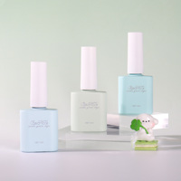 Bouteille de vernis à ongles vide personnalisée OEM/ODM, flacon de vernis fantaisie avec bouchon et pinceau, bouteilles en verre haut de gamme pour gel UV