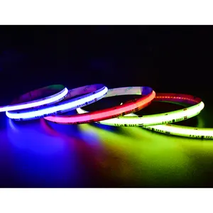 Dream Color FCOB SPI RGB IC Bande lumineuse LED haute densité 720 LEDs Flexible WS2811 Adressable cob led strip light