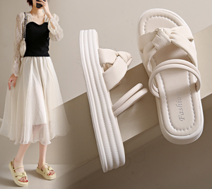 Ultimo Modello di Ciabatte da Donna, Scarpe Estive, Sandali Casual con Piattaforma - Product Image 2