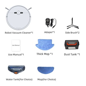 Aspiradora Robótica Inteligente para Limpieza en Seco y Húmedo, Directo de Fábrica - Electrodoméstico de Limpieza Automática Aleatoria - Product Image 6