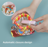 Pochette Anime Personnalisée avec Fermeture Automatique, Porte-Monnaie en Tissu et Organisateur de Cosmétiques – Fabrication sur Mesure