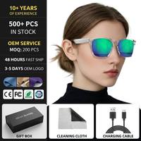 Lunettes de soleil intelligentes décontractées avec IA pour la traduction, polarisées, anti-UV, anti-lumière bleue, lecture de musique, appels téléphoniques, voyage 2026