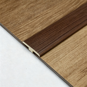 Seuil de porte décoratif imperméable en WPC, profilé en T, pour revêtements de <span class=keywords><strong>sol</strong></span> SPC de 8 mm et 12 mm - Product Image 1