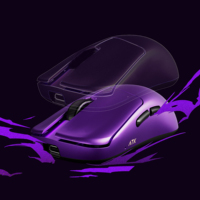 ATK DUCKBILL Souris de sport électronique sans fil 2.4G ultra légère 30000dpi Dual-mode ergonomique Longue durée de vie de la batterie