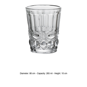 Solange <b>Water</b> Tumbler 26.5 cl H 10 cm Ø 8 cm Clear Tognana - Product Image 3