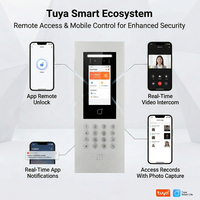 Sistema de Intercomunicación Inteligente Hiwink para Edificios, Control de Acceso para 9999 Habitaciones, Estación de Puerta con Doble Lente de 2MP, NFC, IP65, Aluminio
