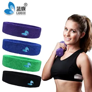 Headband New Single Cotton Athletic Sports Cotton Headband Design Your Own Headband