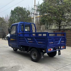 Triciclo <span class=keywords><strong>de</strong></span> Carga Resistente con Tanque <span class=keywords><strong>de</strong></span> Combustible Reforzado y Caja <span class=keywords><strong>de</strong></span> Carga Extra Grande para Trabajos Pesados - Product Image 3