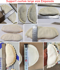 110V 220V samosa máy sản xuất bánh bao pelmeni Máy pastel tự động maquina Para hacer empanada Máy làm giá thấp - Product Image 4