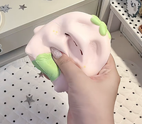 Jouet Squishy Fraise Plate Nunu en Mousse PU à Remontée Lente, Jouet Sensoriel Anti-Stress à Presser, Cadeau Nouveauté, Vente en Gros