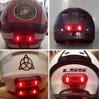 Ventes en gros de casques de moto à LED, mini casque intelligent à LED, lumière étanche pour casques de moto, bande lumineuse