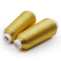 Hongqiao Good Quality Metallic Embroidery Crochet Thread 150D/2 100% Polyester Eco-Friendly Filament Yarn Sewing Garment