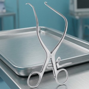 Retractor de Fémur DeBakey de Alta Calidad 2026, Instrumento Quirúrgico de Acero Inoxidable con Certificación CE para Uso en Cirugía General - Product Image 2
