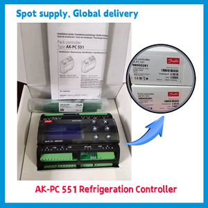 คอนโทรลเลอร์แท้รุ่น AK-PC 551 080G0281 สำหรับควบคุมความเย็นของคอมเพรสเซอร์และคอนเดนเซอร์ ควบคุมความจุได้ - Product Image 3