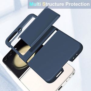 Cuối cùng cảm giác cảm giác cứng PC mỏng phù hợp bìa cho Samsung Galaxy Z lật 6 5 4 Silicone liên kết thiết kế dải điện thoại di động trường hợp - Product Image 4