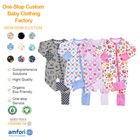 Pyjama bébé en bambou bio avec fermeture éclair, vêtements de nuit écologiques pour nouveau-nés, vêtements de bébé personnalisés, pyjama bébé en jersey