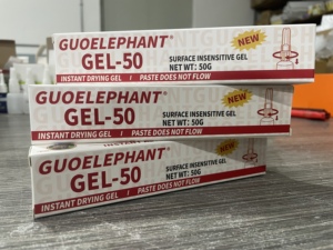 JXY GUOELEPHANT GEL -50 Coral Resin Epoxy Instant <b>Adhesive</b> – Aquarium-Safe Glue, 20G, Specialized for Furniture & <b>Construction</b> - Product Image 1