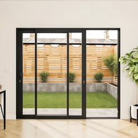 Fenêtres coulissantes en aluminium à double vitrage insonorisées et durables pour l'isolation thermique de la cuisine