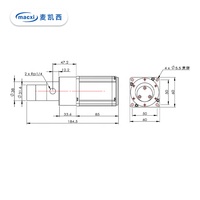 Petite pompe à engrenages magnétique de transfert d'huile de dosage avec entraînement