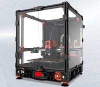 Kit Rangka Printer 3D Voron 2.2/2.4 Berkualitas V2.4 250MM Profil Rangka Standar Eropa untuk Printer 3D