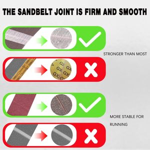 Bande abrasive OEM 10 mm, dureté moyenne, en rouleau - Product Image 5