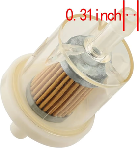 Nuevo Filtro de Combustible de Plástico JINGYI de 40 Micras 1/4" 49019-7001 7-07061 2505007S 2505021S 71-5960 AM108356 - Product Image 5